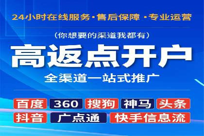 竞价开户推广案例分享